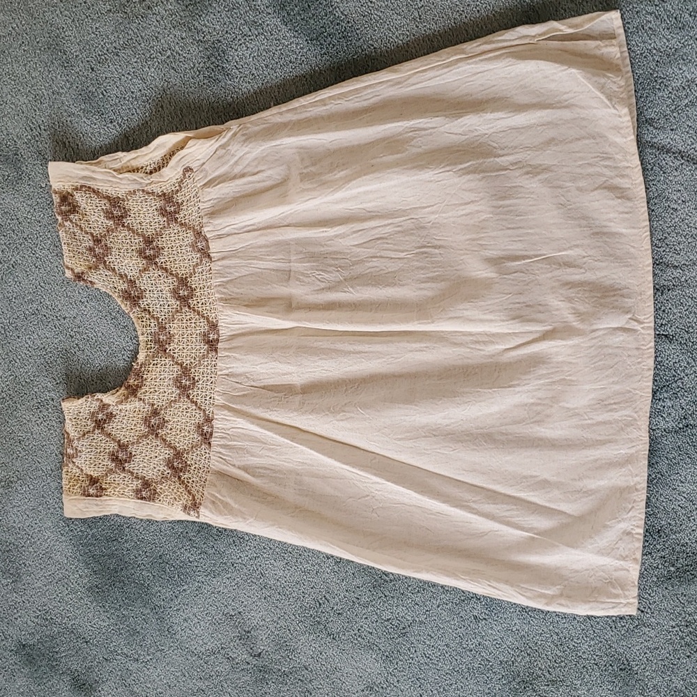 Oaxaca Sleeveless Tunic Top NWOT